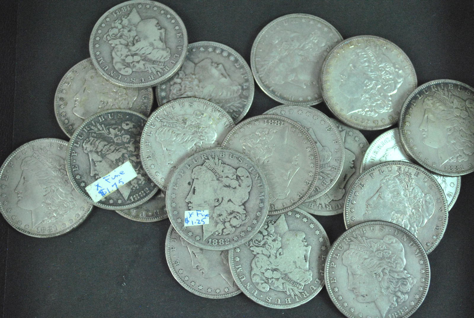(20) MORGAN SILVER DOLLAR COINS (1 of 1)