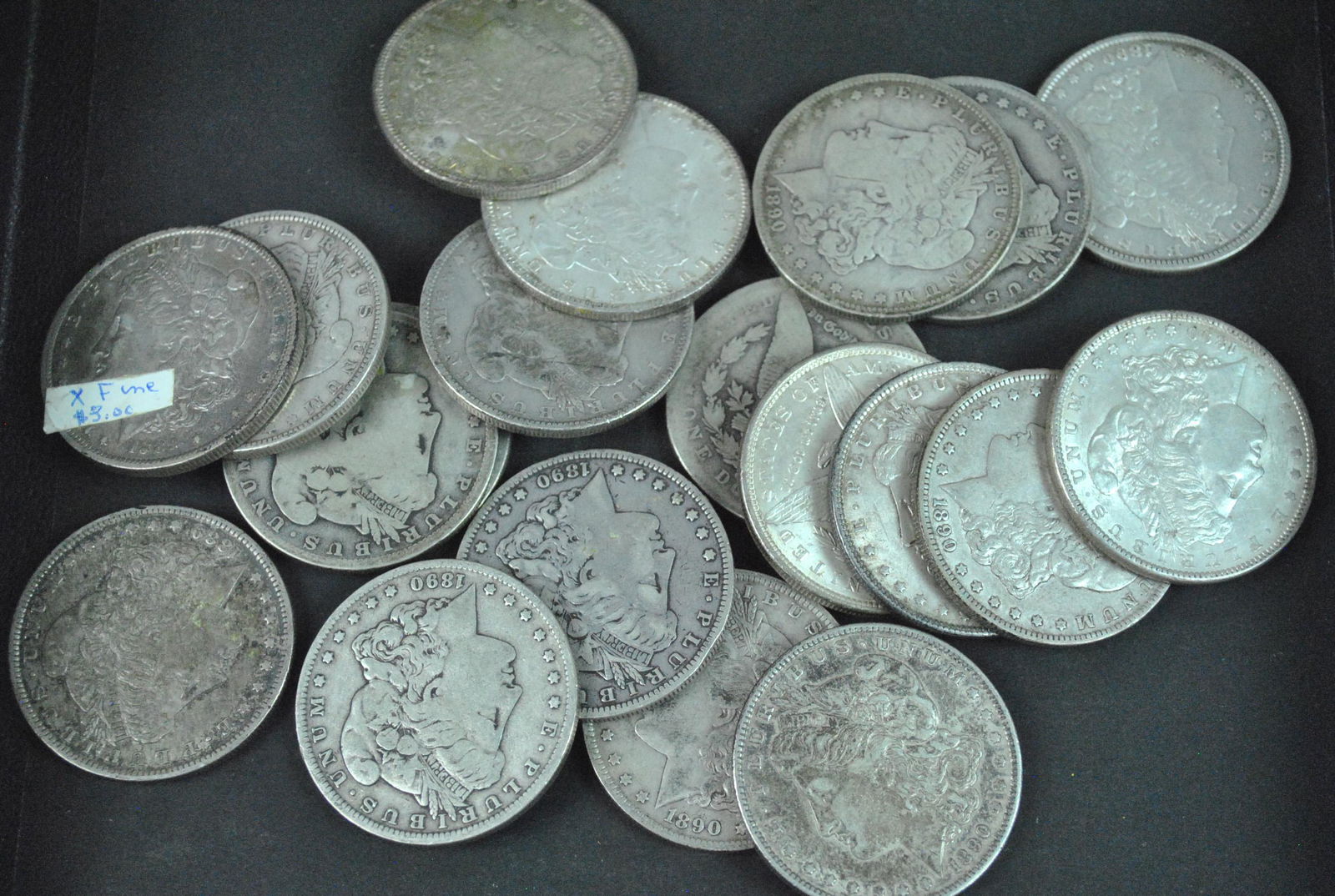 (20) MORGAN SILVER DOLLAR COINS (1 of 1)