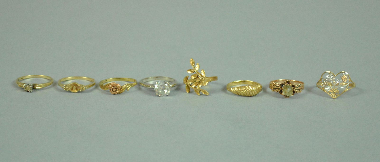 (8) GOLD RINGS (1 of 5)