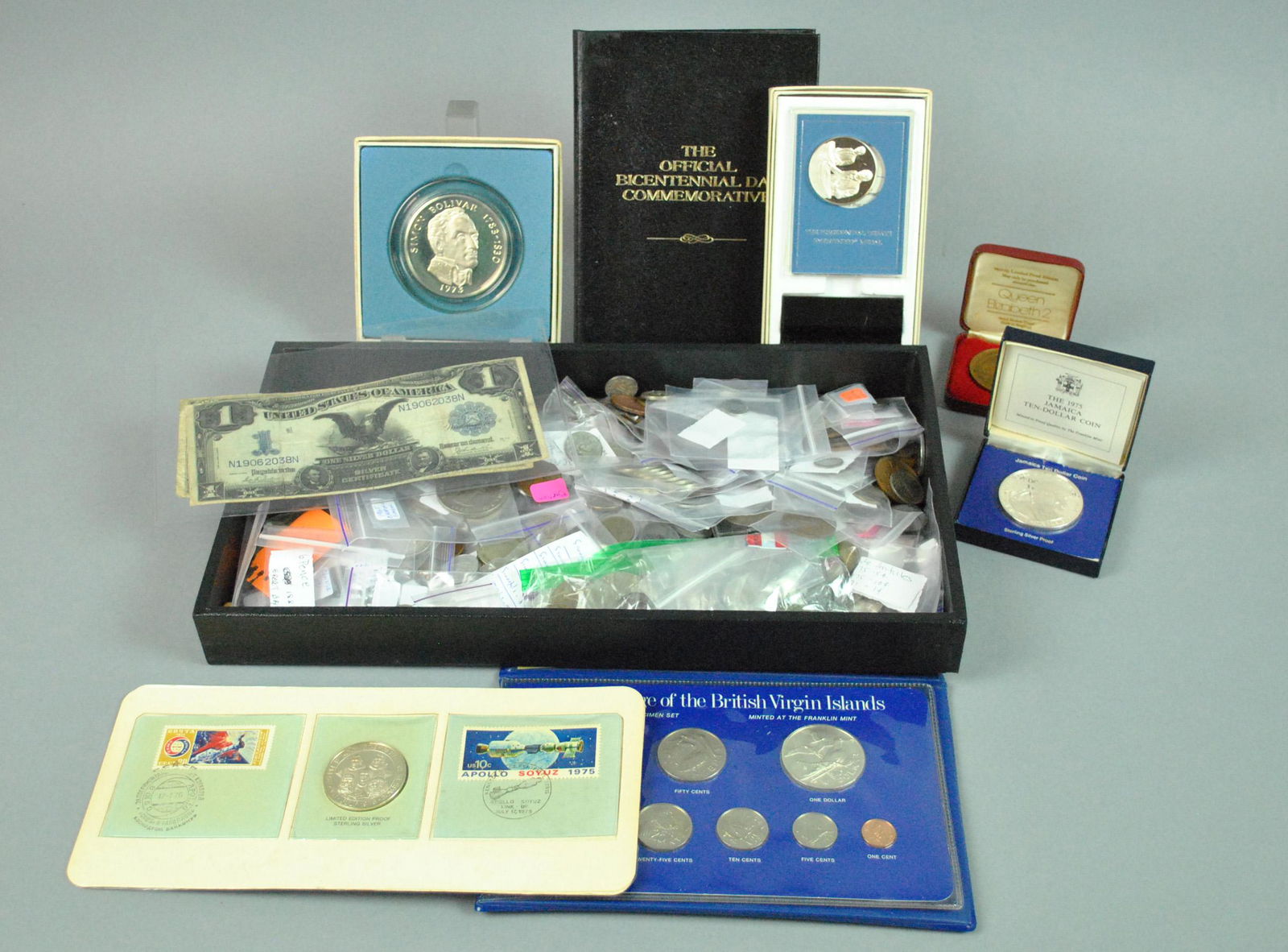 DIVERSE COIN, MEDAL & CURRENCY COLLECTION (1 of 6)