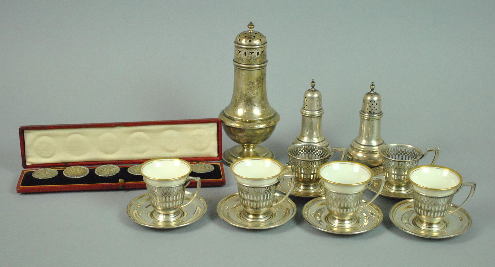 (21) PIECE STERLING SILVER GROUP (1 of 3)