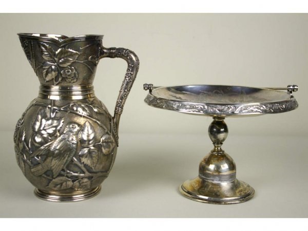 TWO SILVERPLATE TABLEWARES