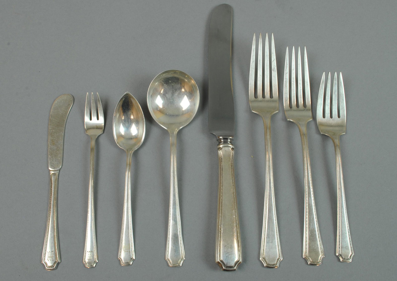 (103) PIECE TOWLE STERLING FLATWARE SERVICE (1 of 3)