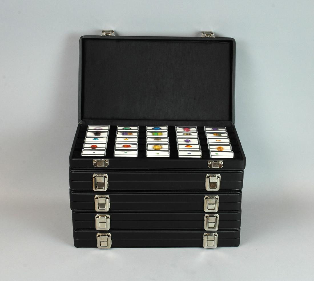 (5) CASES OF 25 ASSORTED BOXED GEMSTONES (1 of 8)