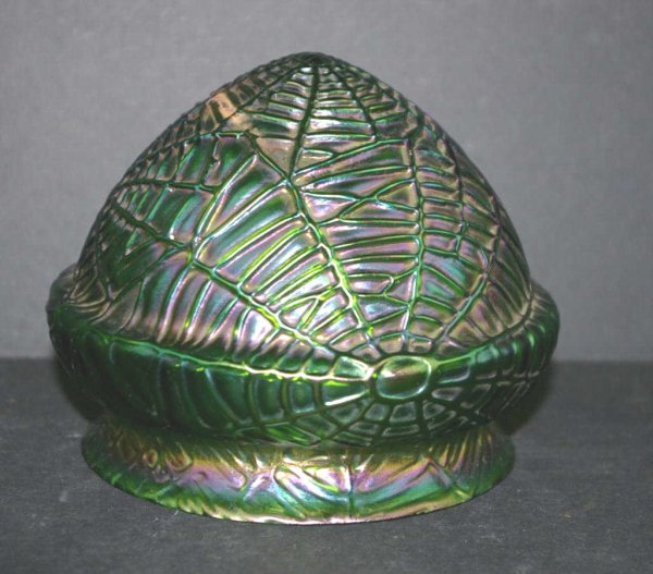 LOETZ-STYLE ART GLASS GLOBE, 4in.
