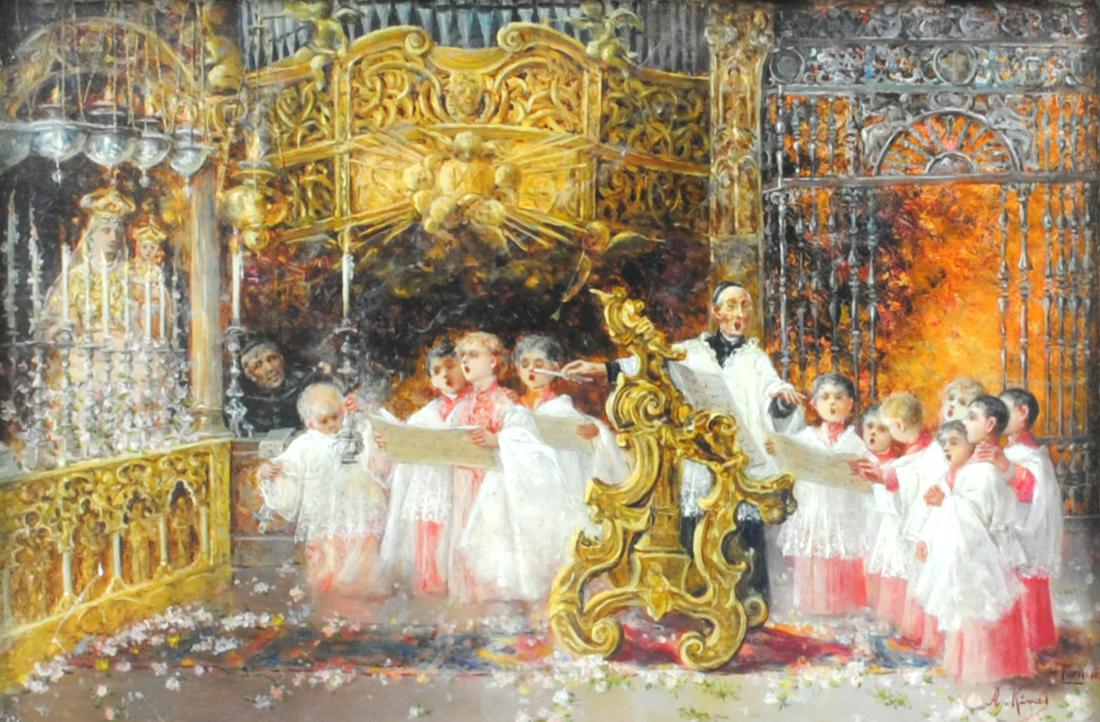 ANTONIO RIVAS (Italy/Spain, 1845-1911) (1 of 9)