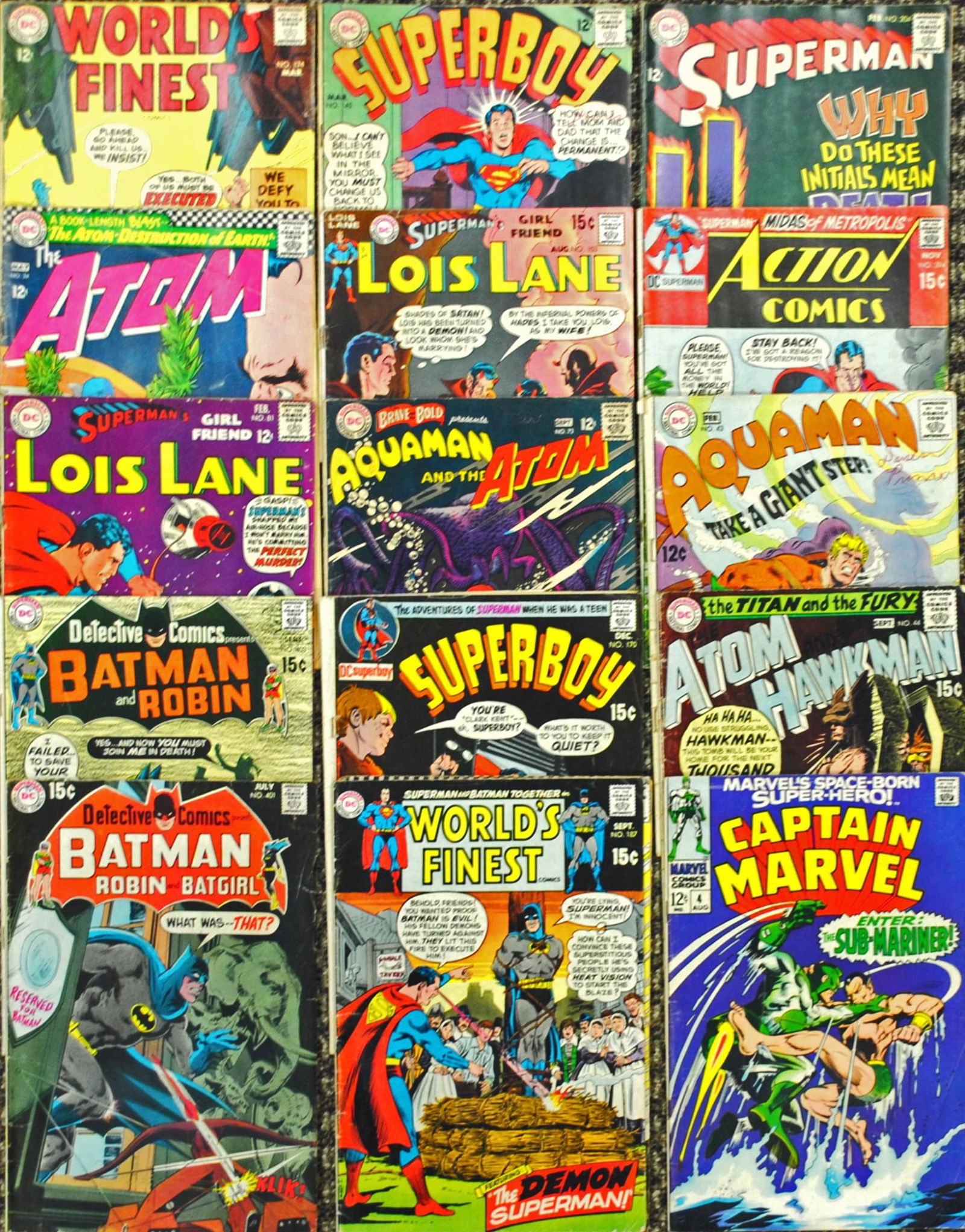 180 PC. SILVER & BRONZE AGE COMIC BOOK COLLECTION (1 of 14)