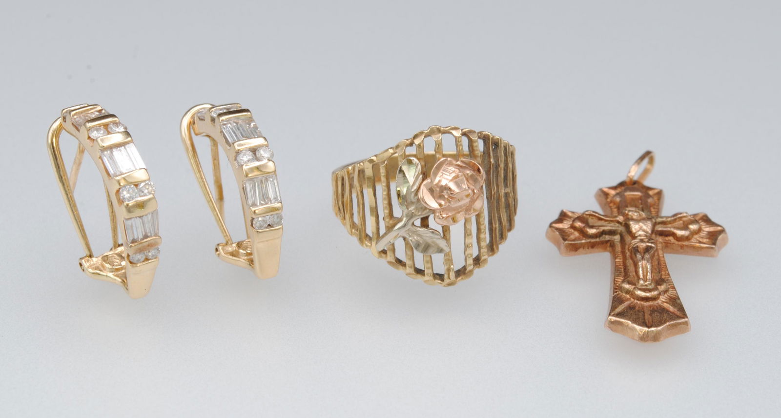 (3) PIECE 14K JEWELRY GROUP (1 of 2)