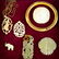 171: 7-PIECE ASIAN-STYLE JEWELRY GROUP comprising a bam