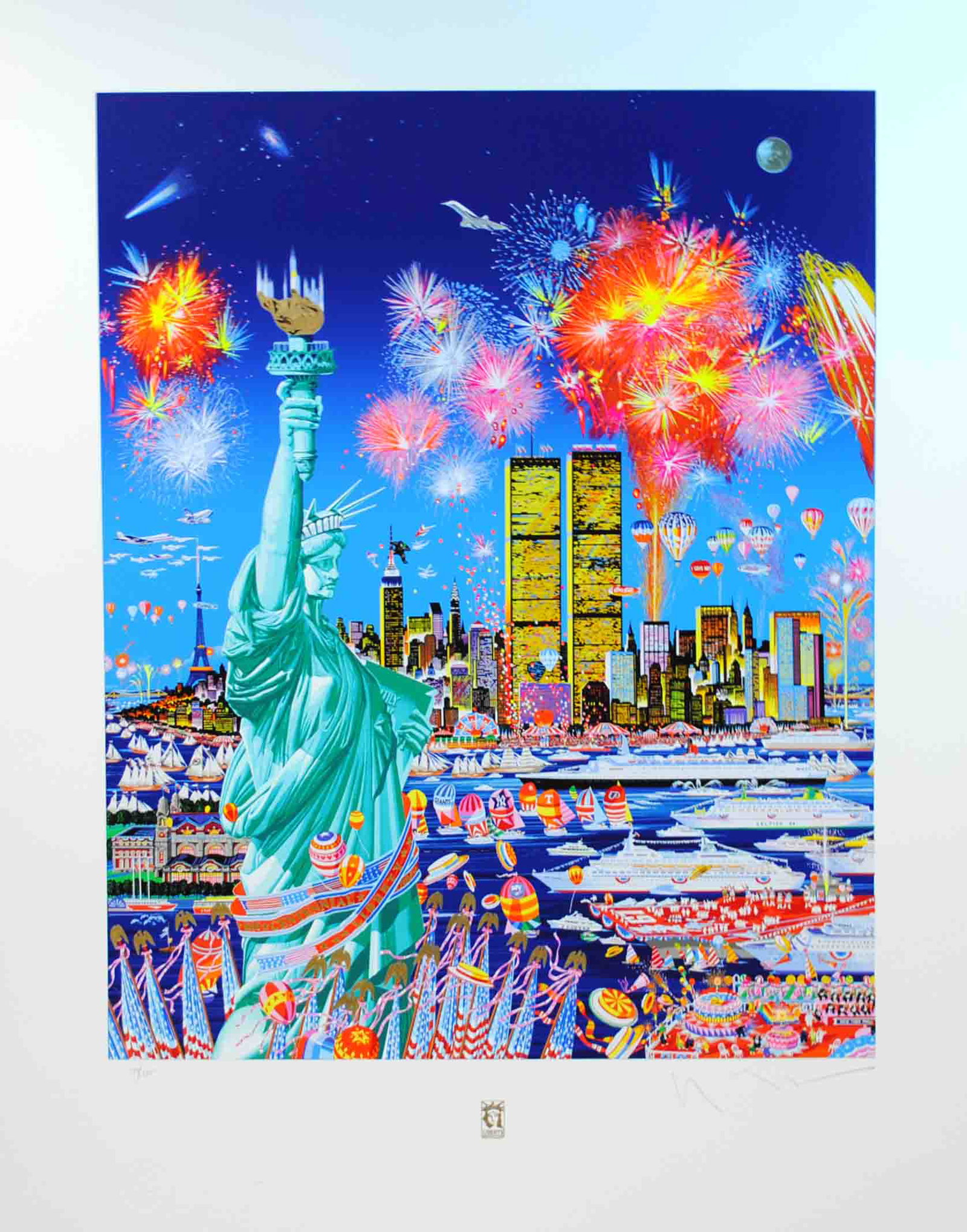 HIRO YAMAGATA SERIGRAPH - HAPPY BIRTHDAY LIBERTY (1 of 4)