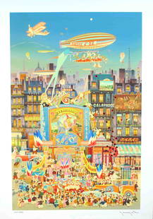 Hiro Yamagata, Summer Olympic Games, Limited Edition Serigraph