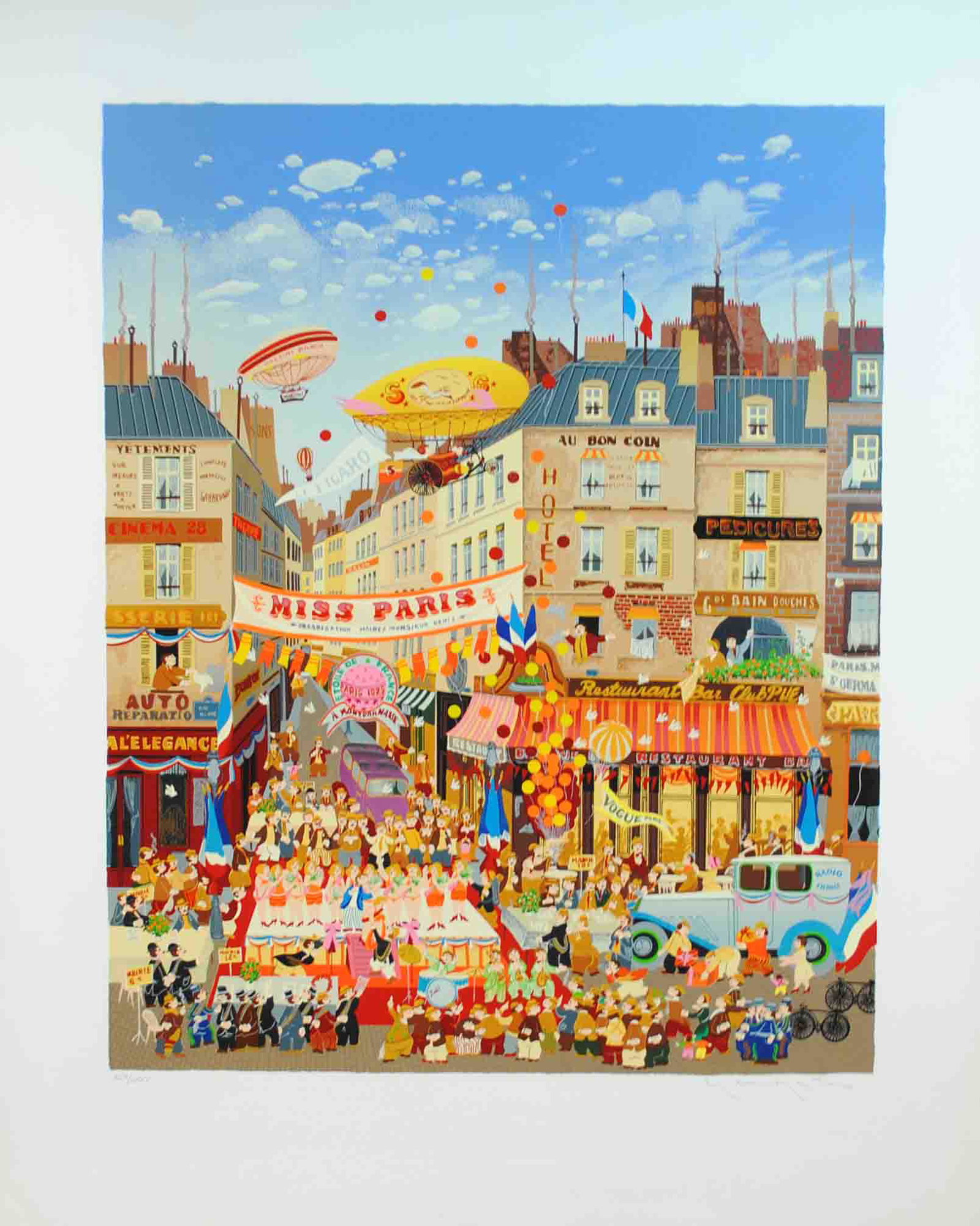 HIRO YAMAGATA SERIGRAPH - MISS PARIS (1 of 3)