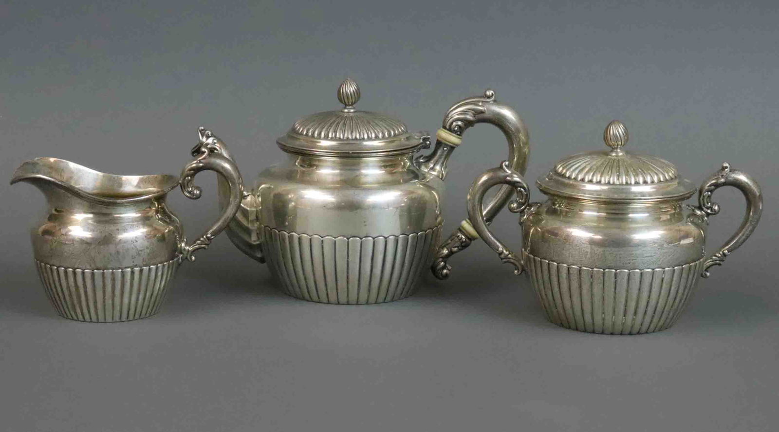 (3) PIECE GORHAM STERLING TEA SET (1 of 1)