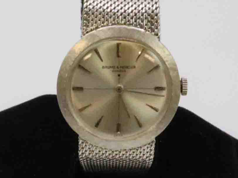 LADIES BAUME & MERCIER 14K BRACELET WATCH (1 of 3)