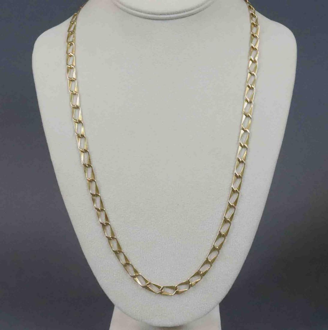 ITALIAN 14K FANCY LINK NECKCHAIN (1 of 2)