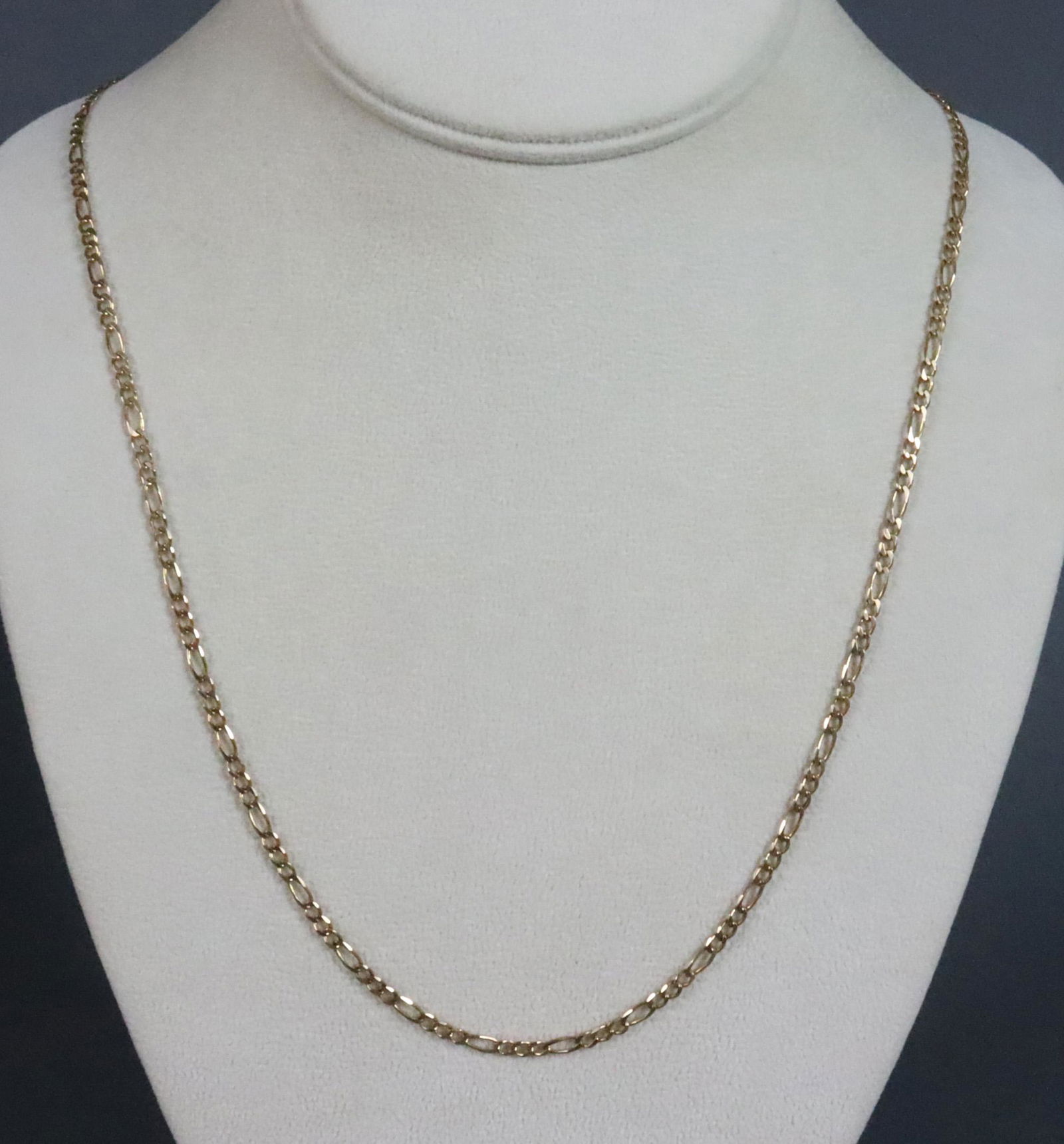 ITALIAN 14K FIGARO LINK NECKCHAIN (1 of 2)