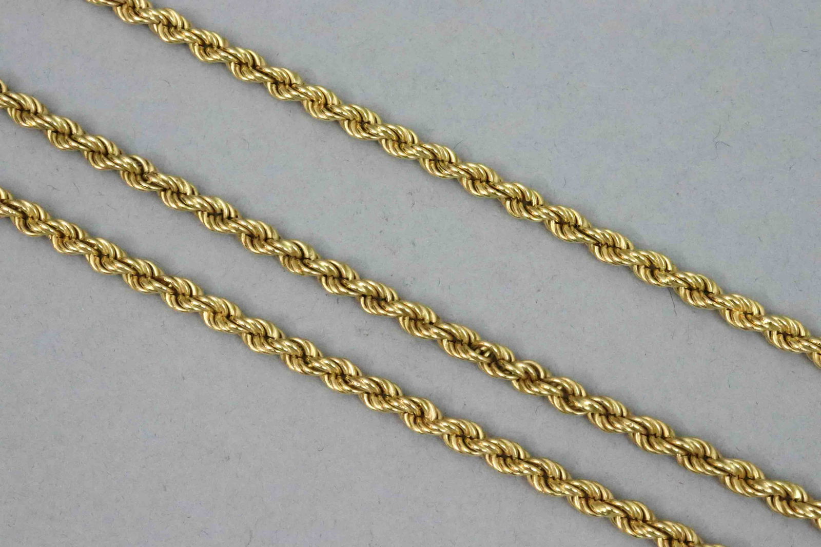 18K ROPE LINK NECKCHAIN (1 of 3)