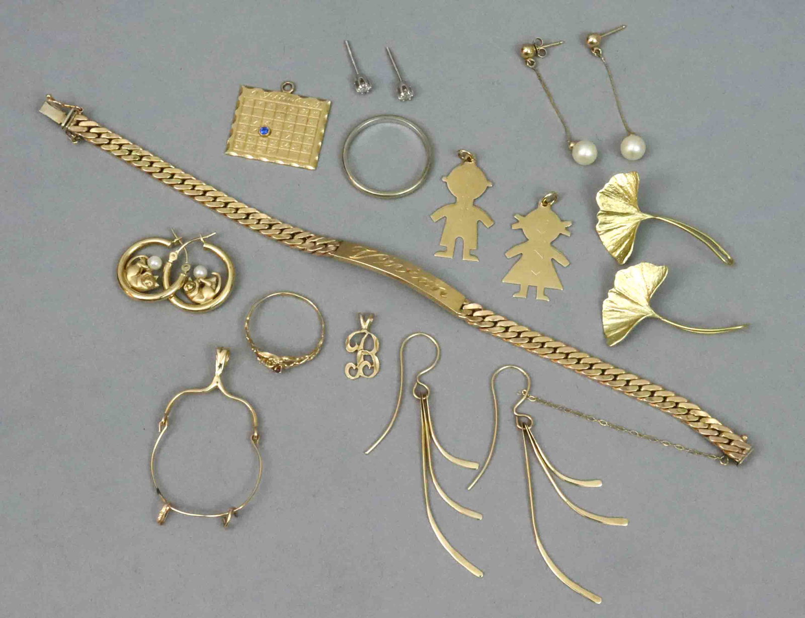 (13) PIECE 14K JEWELRY GROUP (1 of 1)