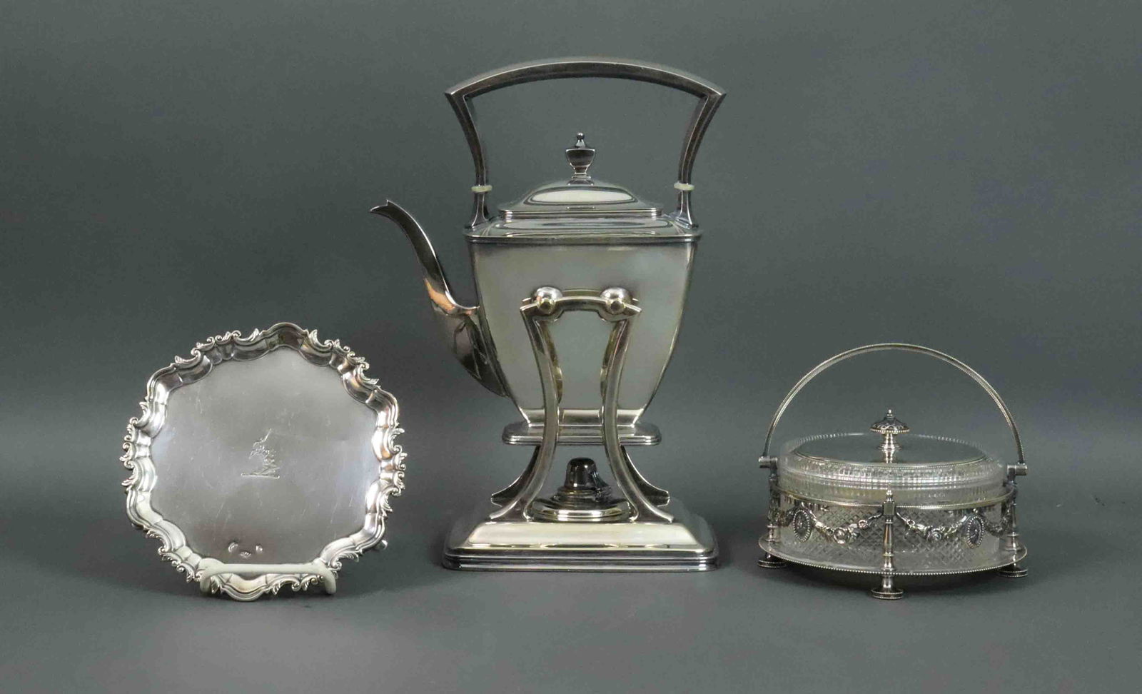 (3) STERLING & SILVERPLATE TABLEWARES (1 of 5)