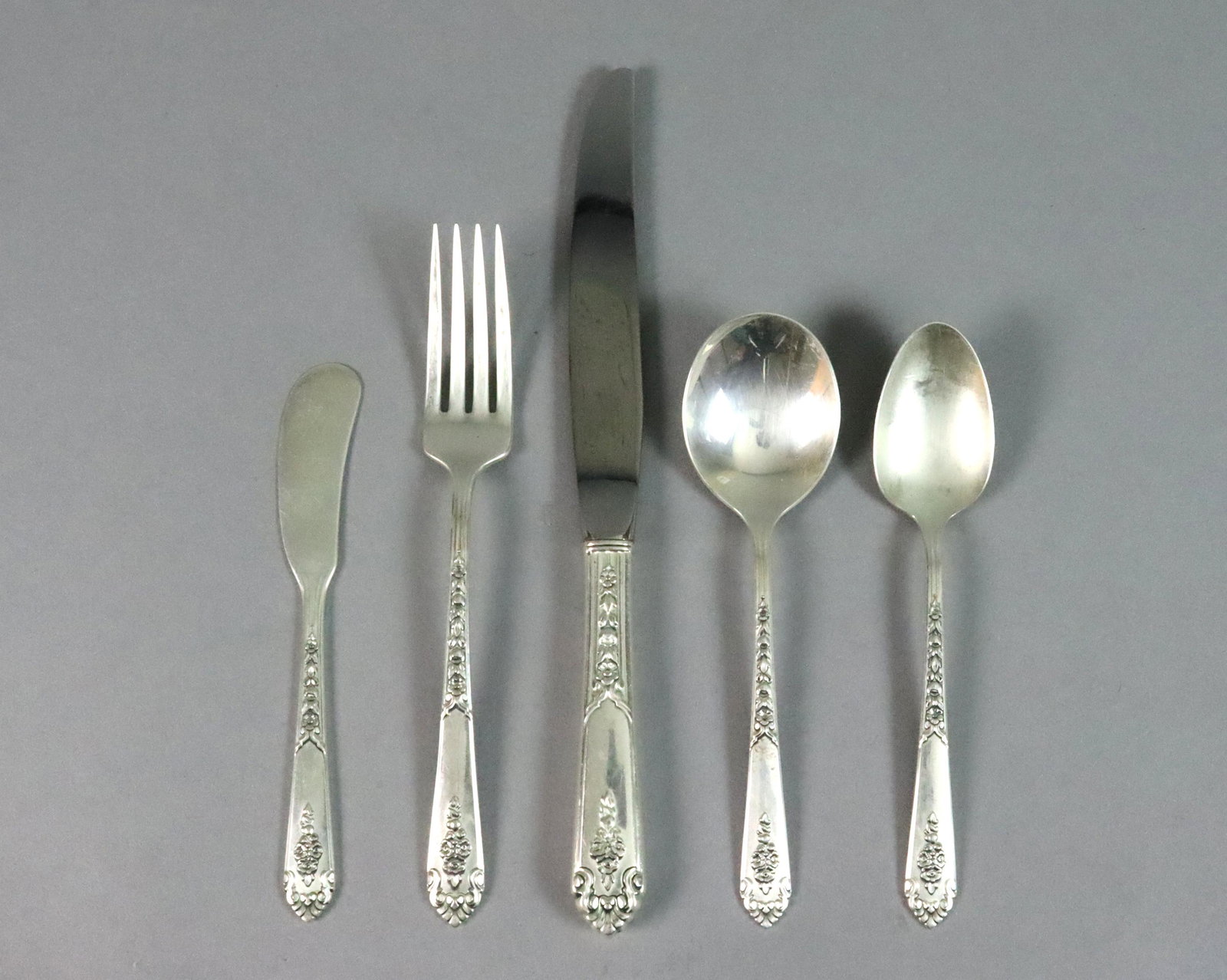 (2) STERLING PARTIAL LUNCHEON FLATWARE SETS (1 of 2)