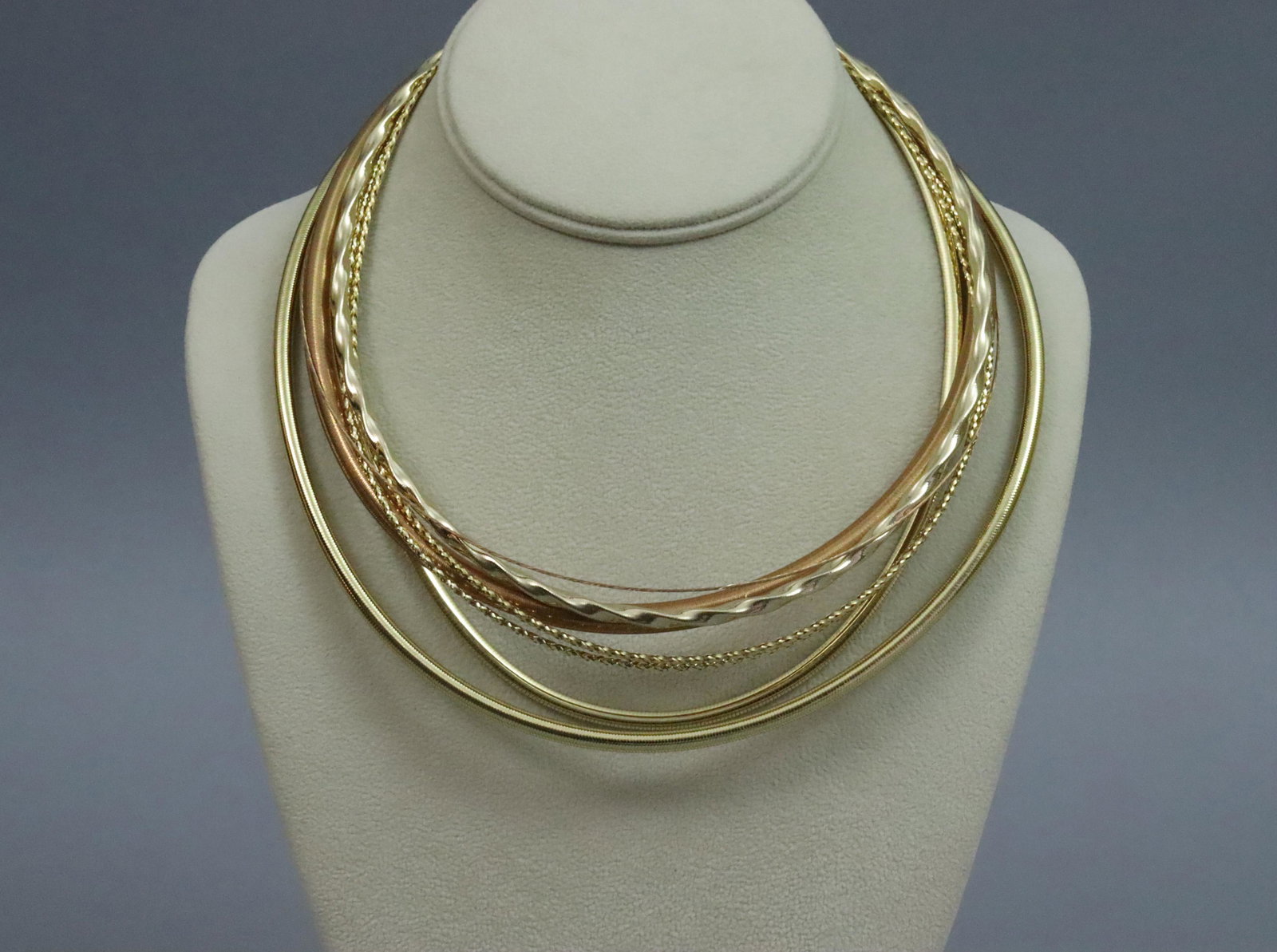 (7) 14K CHOKER NECKLACES (1 of 3)