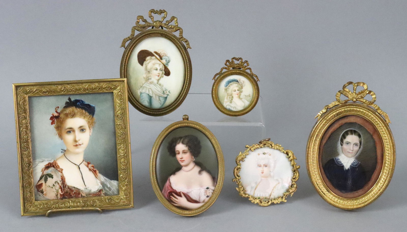 (6) PORTRAIT MINIATURES (1 of 8)