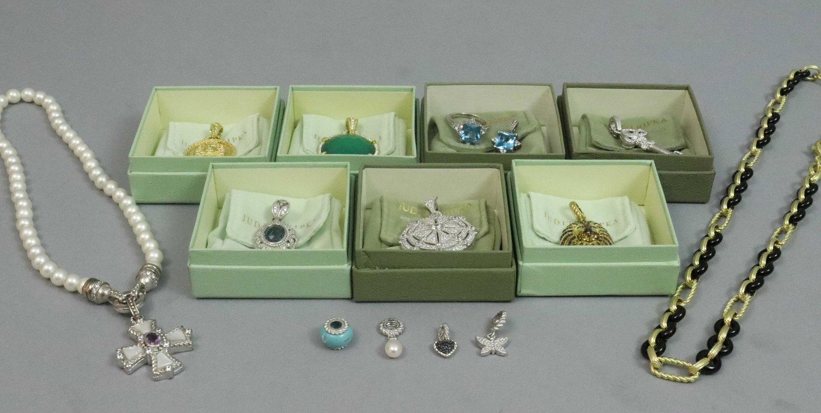 (14) PIECE JUDITH RIPKA STERLING JEWELRY GROUP (1 of 8)