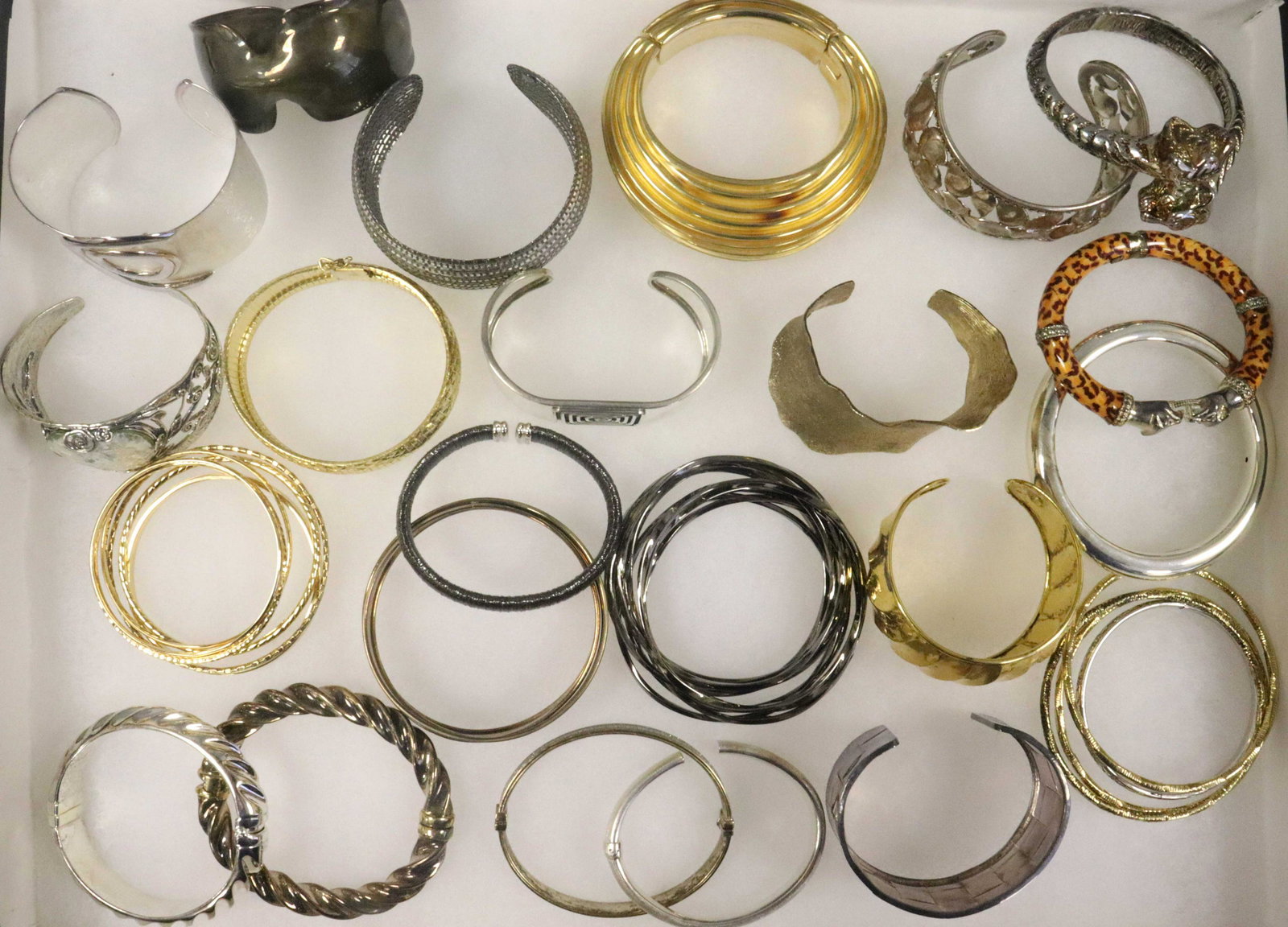 (40) STERLING CUFFS & BANGLES (1 of 5)