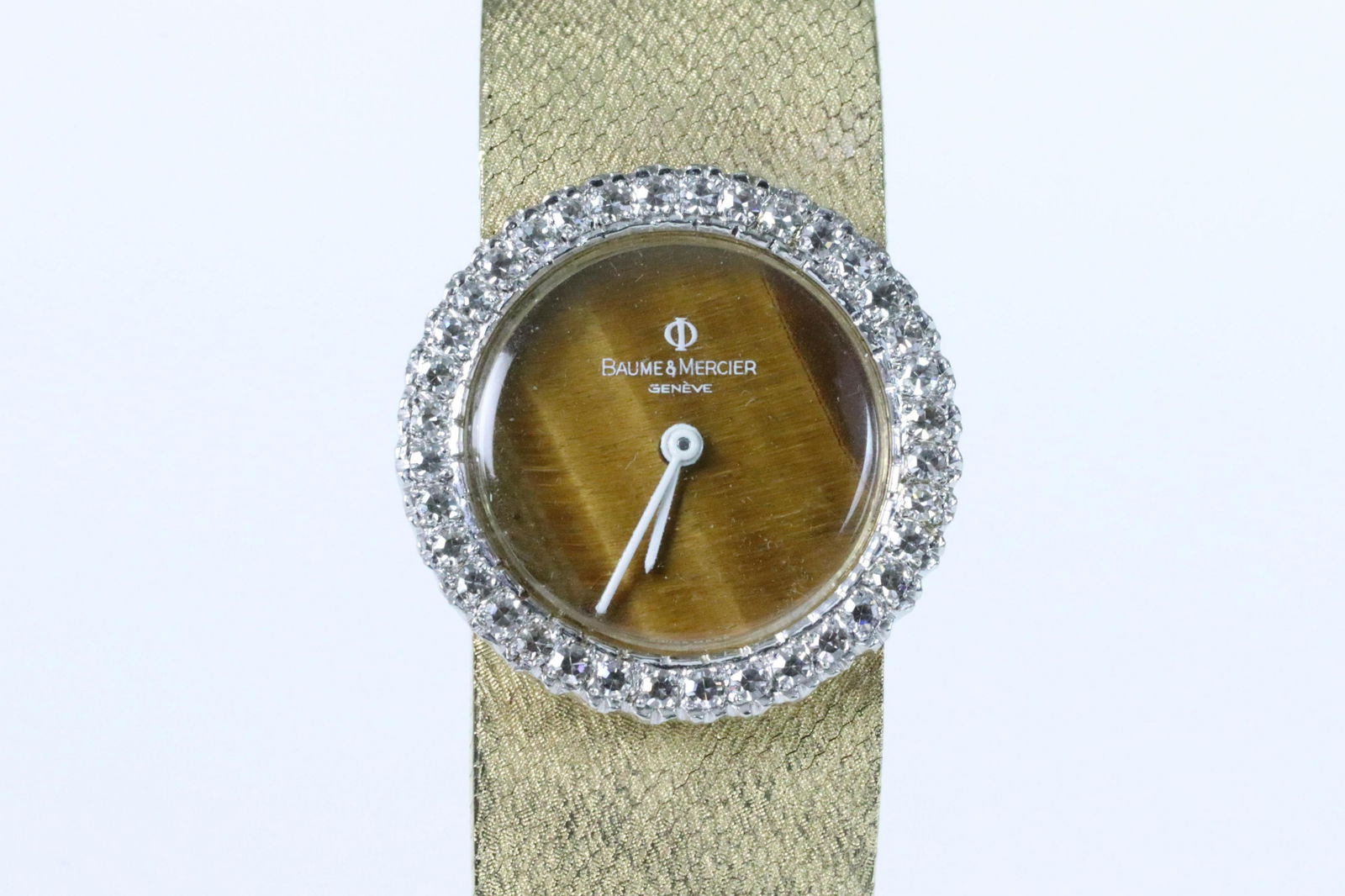 BAUME & MERCIER 14K DIAMOND BRACELET WATCH (1 of 5)