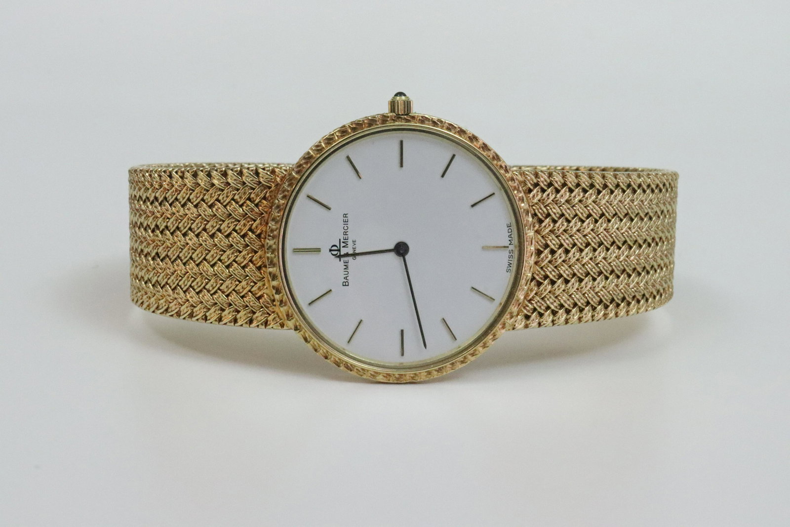 BAUME & MERCIER CLASSIMA 14K BRACELET WATCH (1 of 3)