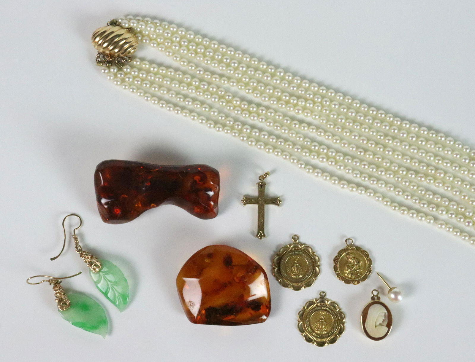 (9) PIECE 14K JEWELRY GROUP (1 of 1)