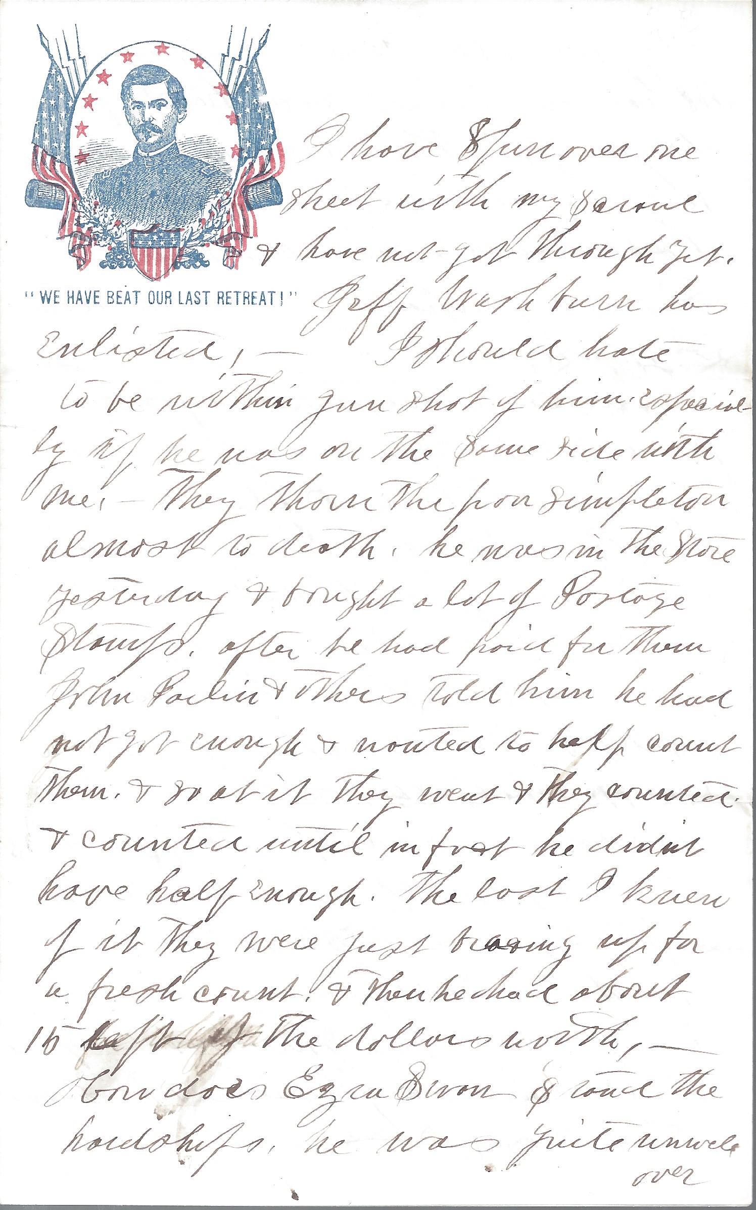 [CIVIL WAR] 40+ WAR-DATE LETTERS (1 of 14)