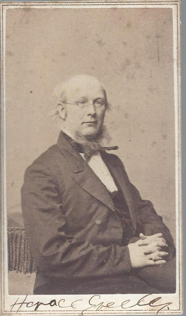 HORACE GREELEY SMALL ARCHIVE, AND MORE (1 of 9)