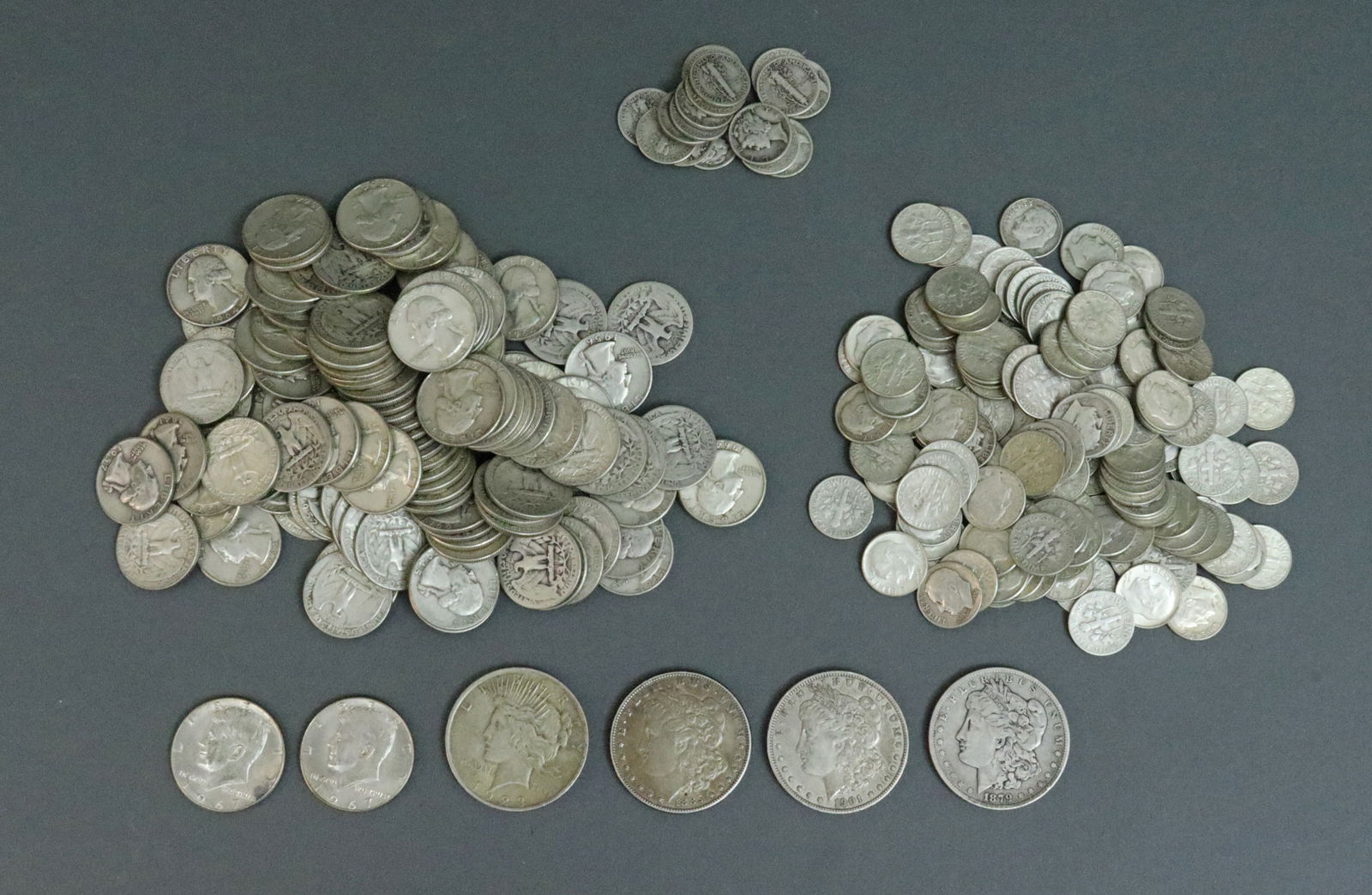 (292) US SILVER COINS (1 of 3)