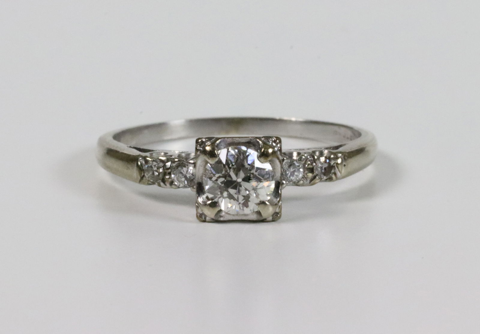 14K DIAMOND ENGAGEMENT RING, 0.50CT (1 of 3)