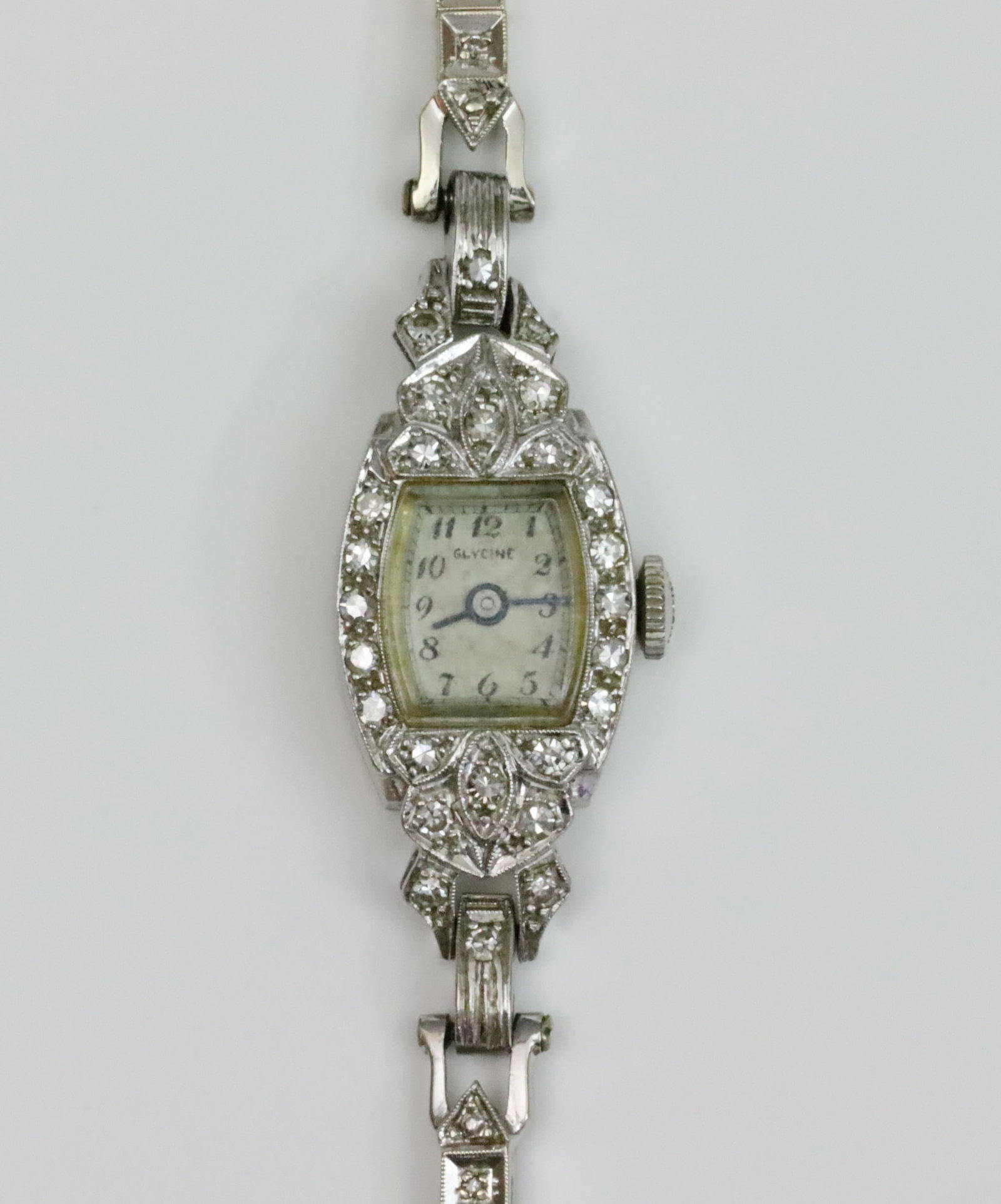 LADIES GLYCINE 14K DIAMOND BRACELET WATCH (1 of 3)