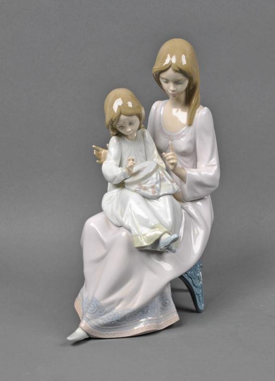LLADRO FIGURAL GROUP - FIRST SAMPLER: #5767, 12in.