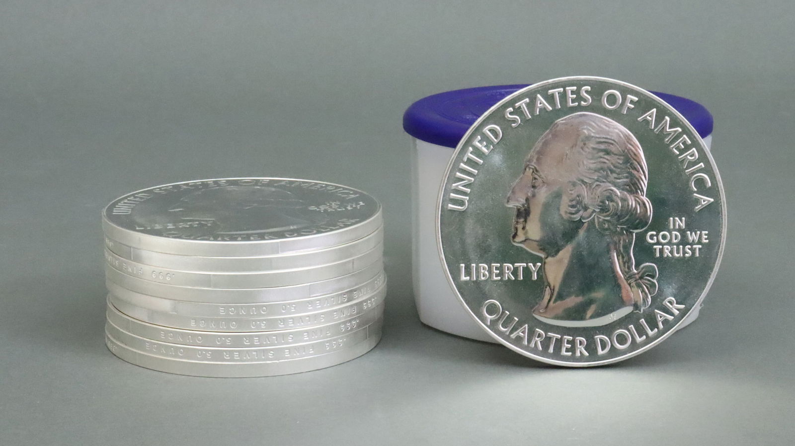 (10) 2011-P GETTYSBURG 5-OZT. SILVER COINS (1 of 5)