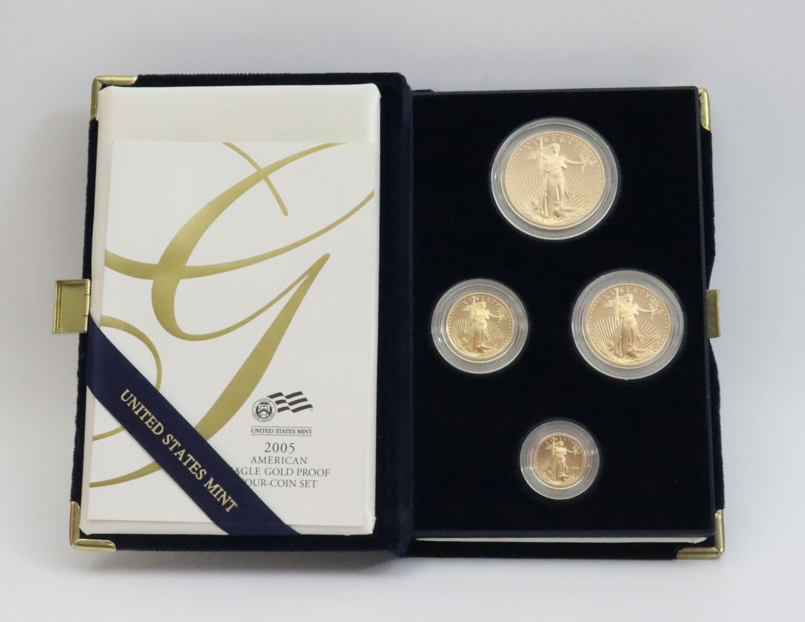 2005 AMERICAN EAGLE 4-COIN GOLD PROOF SET (1 of 2)