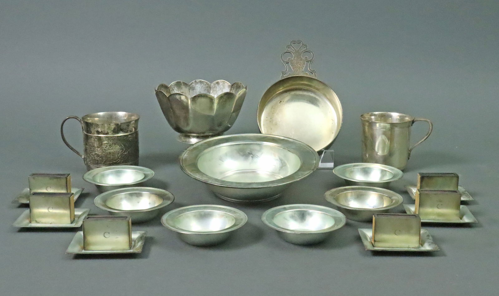 (23) PC. TIFFANY MAKERS STERLING TABLEWARES GROUP (1 of 1)