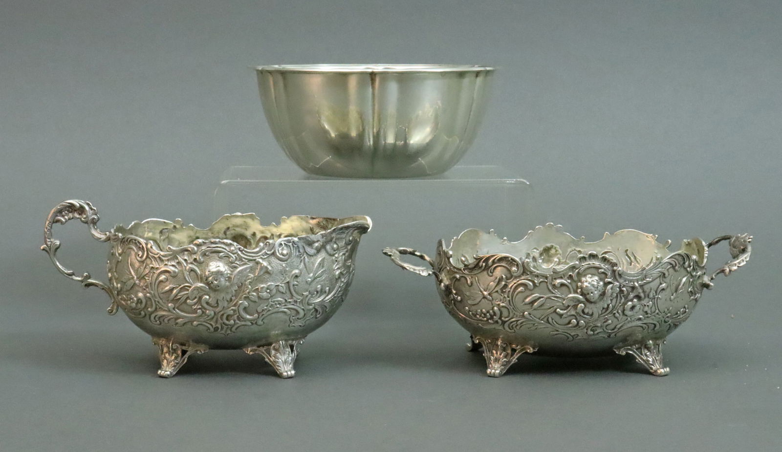 (3) GERMAN SILVER TABLE ARTICLES (1 of 4)