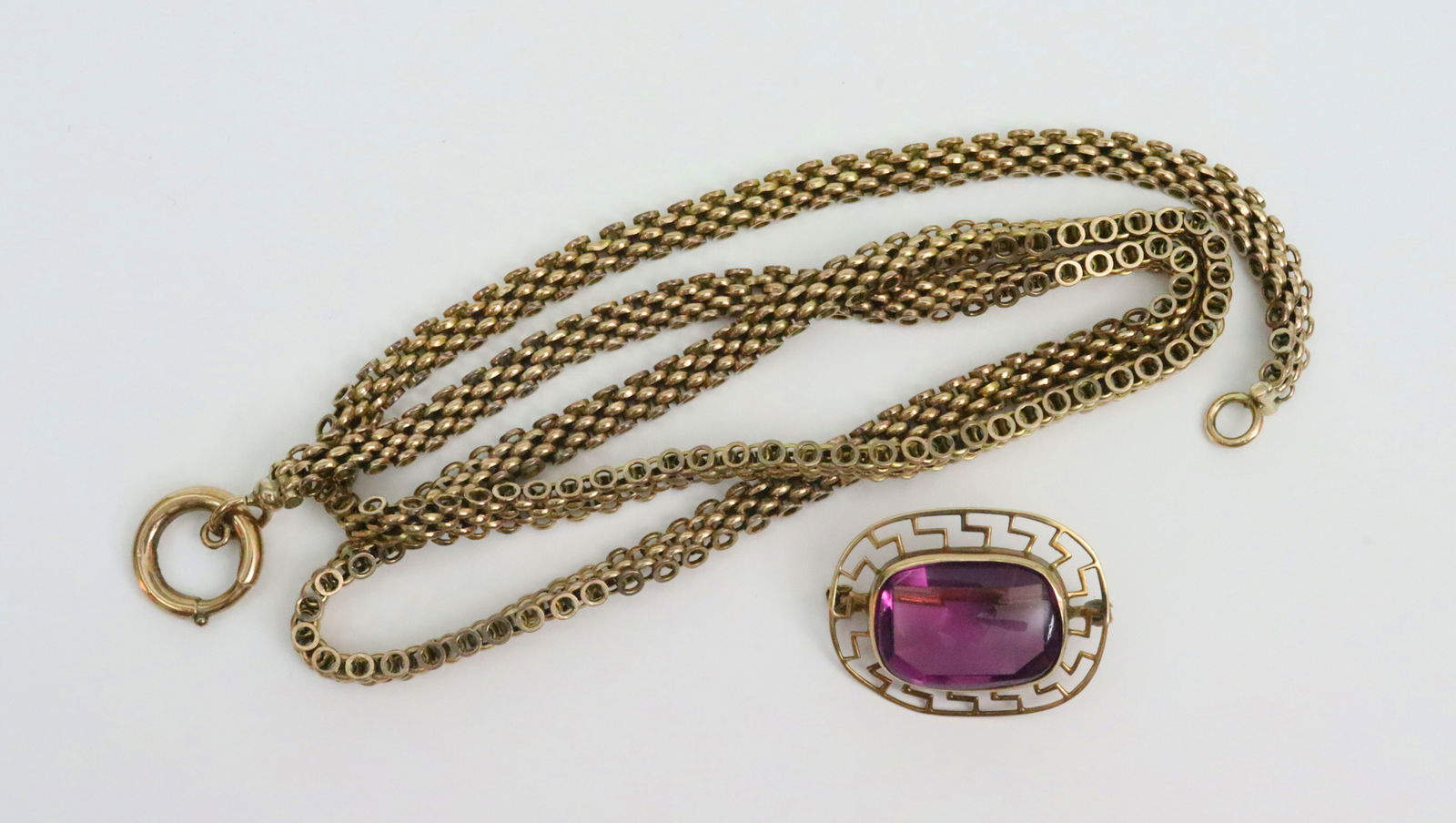 (2) PIECE LOW GOLD JEWERLY GROUP (1 of 2)