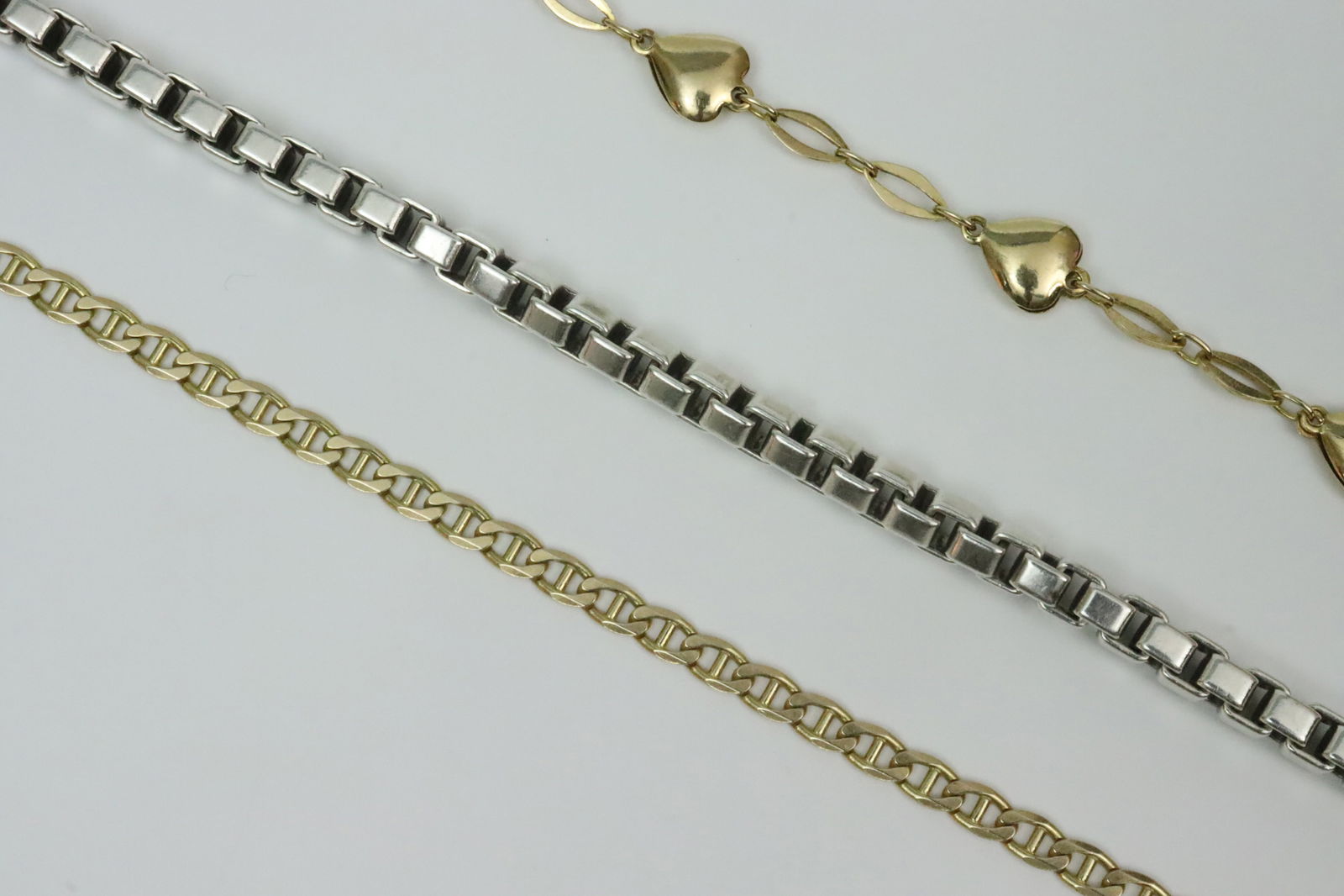 (3) GOLD & SILVER BRACELETS INCLUDING TIFFANY (1 of 4)