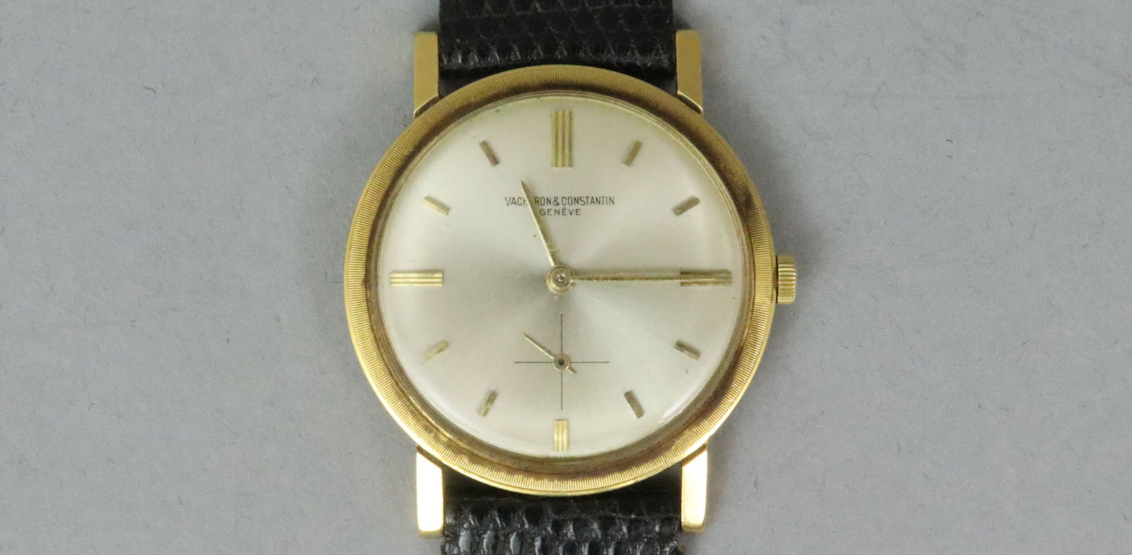 VACHERON & CONSTANTIN 18K GOLD CASE WATCH (1 of 5)