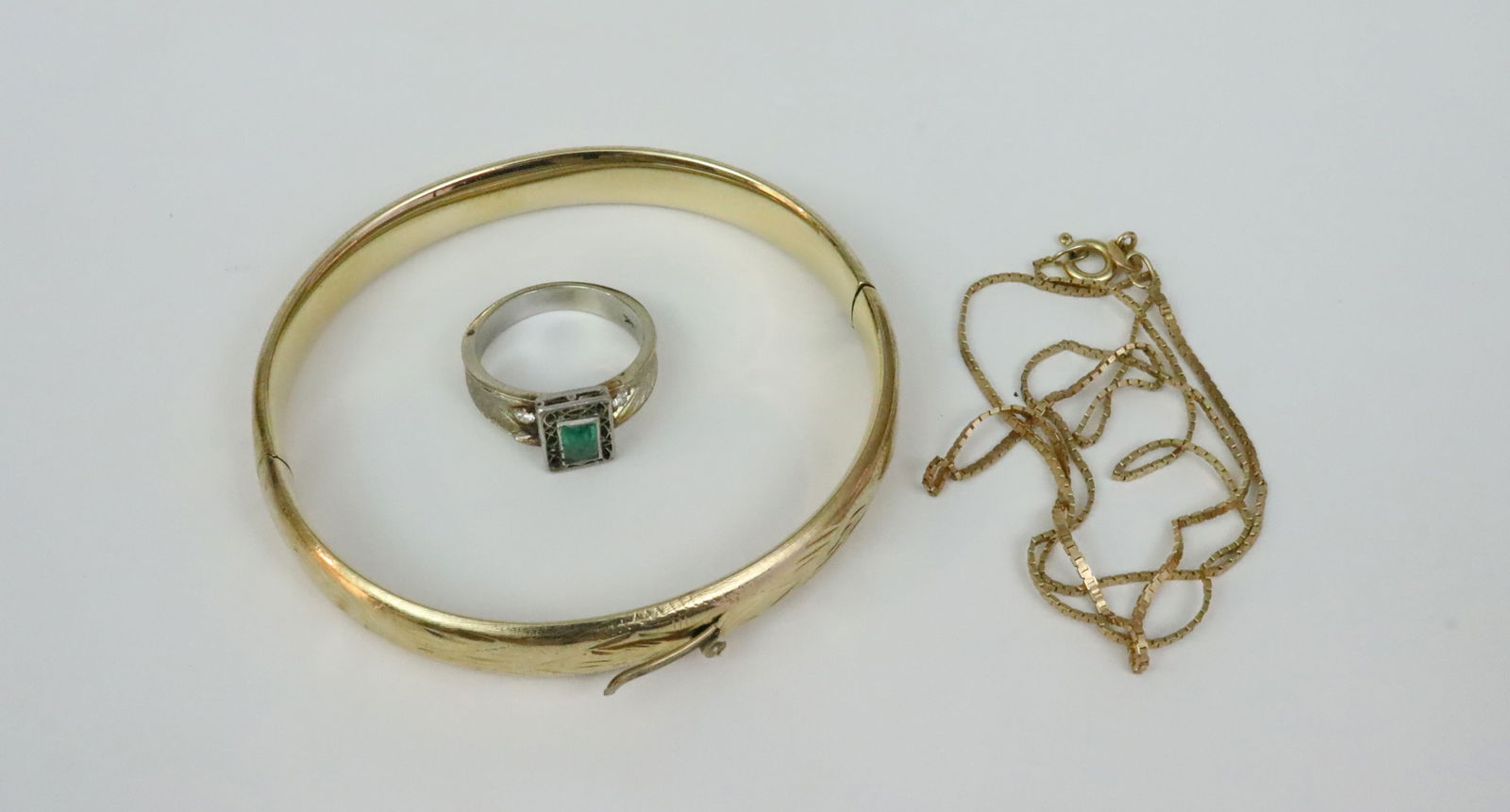 (3) PIECE 14K SCRAP GOLD GROUP (1 of 1)