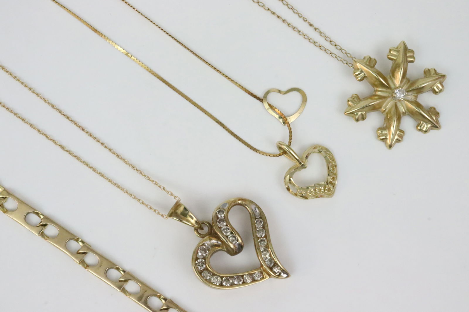 (8) PIECE GOLD JEWELRY GROUP, MOST 14K (1 of 3)