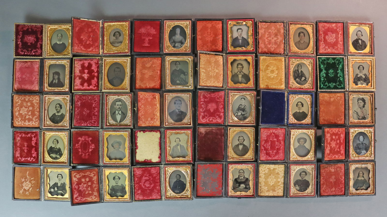 (30) 1/9 PLATE TINTYPES - ADULT PORTRAITS (1 of 6)