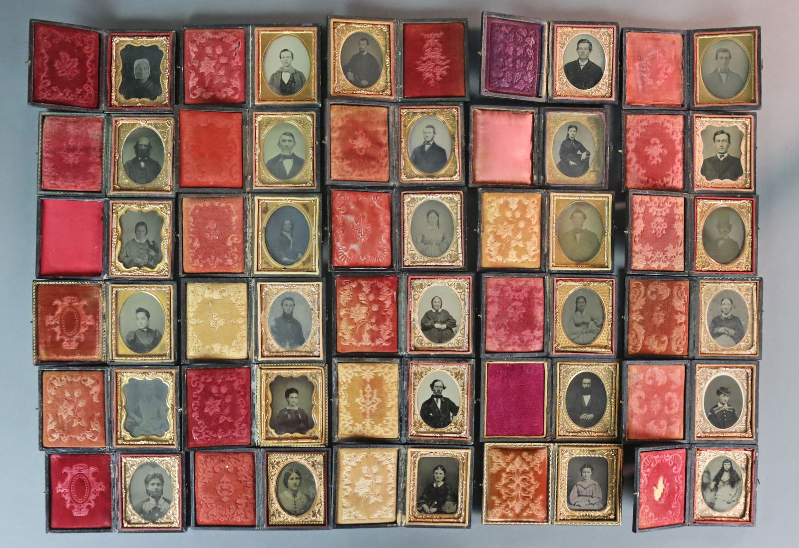 (30) 1/9 PLATE TINTYPES - ADULT PORTRAITS (1 of 5)