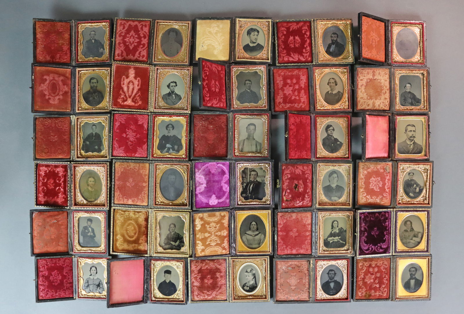 (30) 1/9 PLATE TINTYPES - ADULT PORTRAITS (1 of 5)