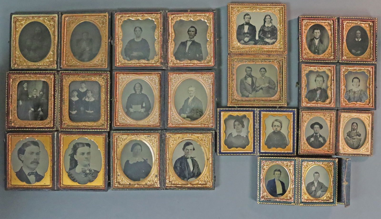 (26) TIN & AMBROTYPE IMAGES IN DOUBLE+ CASES (1 of 10)